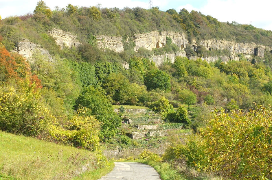 Blick auf den Nitteler Fels